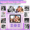 Picture of ESOXOFFORE Instant Print Camera for Kids, Christmas Birthday Gifts for Girls Boys, HD Digital Video Cameras for Toddler, Portable Toy for 4 5 6 7 8 9 10 Year Old Girl with 32GB SD Card-Purple