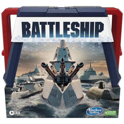 Picture of Battleship Classic Board Game, Strategy Game for Kids Ages 7 and Up, Fun for 2 Players
