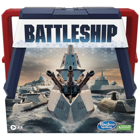 Picture of Battleship Classic Board Game, Strategy Game for Kids Ages 7 and Up, Fun for 2 Players