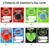 Picture of JOYIN 28 Packs Valentines Cards with Fidget Spinner, Stress Relief Hand Finger Spinner Fidget Toy for Valentine’s Day Kids School Classroom Prizes, Gift Exchange,Party Favor Exchange Gift Rewards