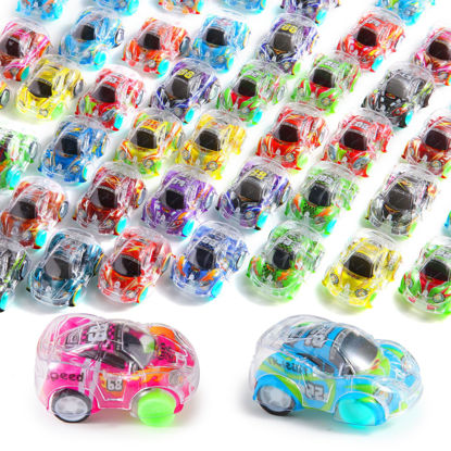 Picture of Benzem 50 Pcs Mini Pull Back Cars Set, Pull Back Racing Vehicles for Kids Toddlers, Bulk Toys Party Favors Treasure Box, Classroom Prizes, Pinata Fillers,Goodie Bag Stuffers for Boys Girls