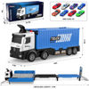 Picture of Carrier Truck Race Track Toddlers Toys, Foldable 3 Layer Car Race Track Playset, Toy Truck Transport Car Carrier & 8 Race Cars, Truck Car Kids Toys Xmas Gifts for Age 3 4 5 6+ Years Old Boys Girls