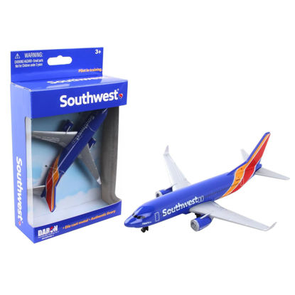 Picture of Daron Toy Airplane - Southwest Airlines - Die-Cast Metal Model Airplane Toy with Plastic Parts for Kids Ages 3+