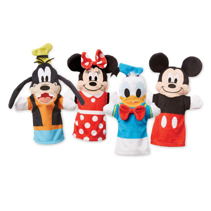 Picture of Melissa & Doug Disney Mickey Mouse & Friends Soft & Cuddly Hand Puppets