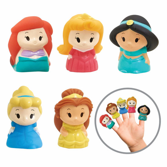 GetUSCart Disney Princess 5 Piece Finger Puppet Set Party Favors