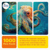 Picture of Cross & Glory - Deep Blue Octopus Odyssey - 1000 Piece Jigsaw Puzzle for Adults | Best New Marine Artwork Puzzle | Unique Brain Teaser