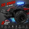 Picture of BLUEJAY Remote Control Car, 2.4GHz High Speed 33KM/H RC Cars Toys, 1:12 Monster RC Truck Off Road with LED Headlight and Rechargeable Battery Gifts for Adults Boys 8-12