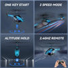 Picture of BUSSGO RC Helicopter, Remote Control Helicopter for Kids with 30Mins Flight(2 Batteries), 7+1 LED Light Modes, Altitude Hold, RC Toys for Boys Girls