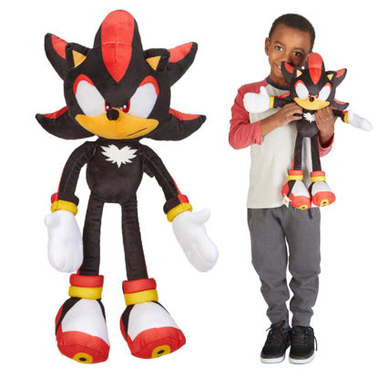 Picture of Franco Sonic Shadow The Hedgehog Anime Kids Bedding Super Soft Plush Cuddle Pillow Buddy, One Size, (Officially Licensed Product)