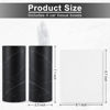 Picture of SINGARO Car Tissue Holder, 4 Pack Car Cup Holder Facial Tissues with Kleenex Travel Tissue Bag, Quick and Convenient Flower Combination Car Tissue Box(4 Canisters/200 Tissues) Black