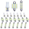 Picture of YOGEIER Car Led Bulb, Led Combination Set of 24 Sets, Used for Car Interior/Indoor Map Dome/ Trunk / License Lights, Etc. (White)