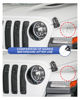 Picture of PARTS4EV PSC/JSC Billet Silver Metallic Touch Up Paint Compatible with Jeep Exact Match Chips and Nicks Touch Up