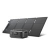 Picture of EF ECOFLOW Solar Generator RIVER 3 with 45W Solar Panel, 245Wh Portable Power Station LiFePO4 Battery, 300W Up to 600W AC Output, <20 MS UPS, 1Hr Fast Charging Power Station for Outdoor/Camping/RVs