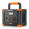 Picture of Portable Power Station 300W (Peak 600W), GRECELL 288Wh Solar Generator with 60W USB-C PD Output, 110V Pure Sine Wave AC Outlet Backup Lithium Battery for Outdoors Camping Travel Hunting Home Blackout