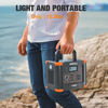 Picture of Portable Power Station 300W (Peak 600W), GRECELL 288Wh Solar Generator with 60W USB-C PD Output, 110V Pure Sine Wave AC Outlet Backup Lithium Battery for Outdoors Camping Travel Hunting Home Blackout