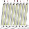 Picture of CT CAPETRONIX 12v LED Interior Light Bar, 120LEDs 1500LM 8W DC 12 Volt led Strip Lights with ON/Off Switch, for Enclosed Cargo Trailer, Car RV Van Truck Lorry Camper Boat Caravan Motorhome (8Pack)
