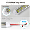 Picture of CT CAPETRONIX 12v LED Interior Light Bar, 120LEDs 1500LM 8W DC 12 Volt led Strip Lights with ON/Off Switch, for Enclosed Cargo Trailer, Car RV Van Truck Lorry Camper Boat Caravan Motorhome (8Pack)