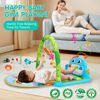 Picture of Baby Gym Play Mats Baby Toys Tummy Time Mat Toys Musical Activity Center for Newborn Infant Toys Piano Baby Play Mat Music & Light Newborn Infant Gifts for Baby Toys 0-3 6 9 12 Months, Dinosaur Style