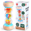 Picture of Rainmaker - 7 inch Wooden Rain Stick Montessori Toys for Babies 6-12 Months,Baby Rattle Shaker Sensory Developmental Toy,Raindrops Musical Instrument Baby Musical Toys for 1 Year Old Toddler Kids