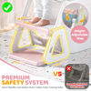Picture of Orzbow 2-IN-1 Potty Training Toilet Seat with Step Stool for Toddler, Stability Training Potty Seat for Kids Boys Girls with Splash Guard and Anti-Slip Pad, Adjustable Ladder & Potty Seat Height, Pink