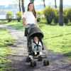 Picture of Jeep AdventureGlyde Stroller by Delta Children - Lightweight Travel Stroller with Smoothest Ride & Compact Fold, 3-Position Recline, Extra Large Storage Basket, Black/Grey