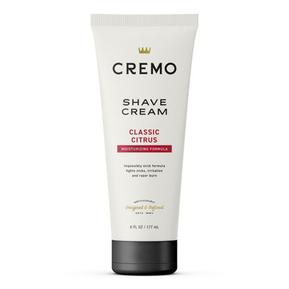 Picture of Cremo Shaving Cream, Barber Grade Original Shave Cream, Astonishingly Superior Ultra-Slick Shaving Cream for Men, Fights Nicks, Cuts and Razor Burn, 6 Fl Oz