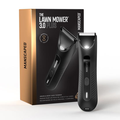 Picture of MANSCAPED® The Lawn Mower® 3.0 Plus Groin & Body Hair Trimmer - Updated SkinSafe™ Trimmer Blade, Waterproof Wet/Dry Groomer, USB-C Rechargeable, Men’s Wireless Ball Shaver