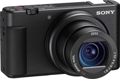 Picture of Sony ZV-1 Digital Camera for Content Creators, Vlogging and YouTube with Flip Screen, Built-in Microphone, 4K HDR Video, Touchscreen Display, Live Video Streaming, Webcam