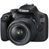 Picture of Canon EOS 2000D / Rebel T7 DSLR Camera with EF-S 18-55mm + EF 75-300mm Daul Lens + SanDisk 64GB Memory Card + Tripod + Case + Wideangle Lenses + ZeeTech Accessory Bundle (21pc Bundle) (Renewed)