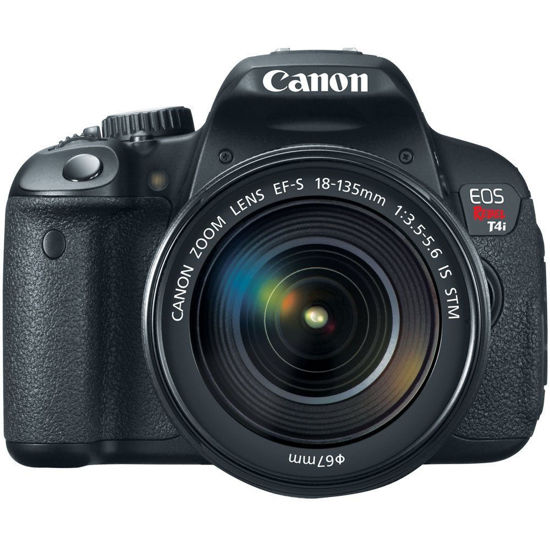 Picture of Canon EOS Rebel T4i 18.0 MP CMOS Digital Camera with 18-135mm EF-S is STM Lens