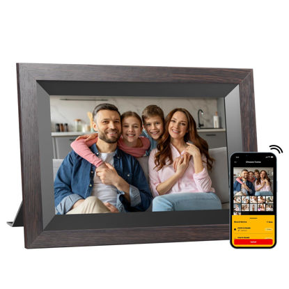 Picture of KODAK 10.1 Inch WiFi Digital Picture Frame with 32GB Storage, Electronic Smart Digital Photo Frame 1280x800 IPS Touch Screen, Auto-Rotate, Share Moments Instantly Gifts for Women Mothers Day Christmas