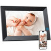 Picture of Digital Picture Frame Wi-Fi 10.1inch Smart Digital Photo Frame,Electronic Digital Picture Frames Load from Phone,1280x800 HD IPS Touch Screen-Share Photo/Video-Weather/Clock/Alarm-via Free APP-Black