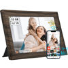 Picture of 32GB FRAMEO 10.1 Inch Smart WiFi Digital Photo Frame 1280x800 HD IPS LCD Touch Screen, Auto-Rotate, Motion Sensor, Built in 32GB Memory, Share Moments Instantly via Frameo App from Anywhere