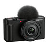 Picture of Sony ZV-1F Vlog Camera for Content Creators and Vloggers Black
