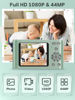 Picture of 2025 Digital Camera, Kids Camera1080P, Vlog Camera with 64GB Card,16X Zoom Anti Shake, Card Reader, 44MP Compact Portable Small Point Shoot Camera Green Gift for Kid Student Children Teen Girl Boy