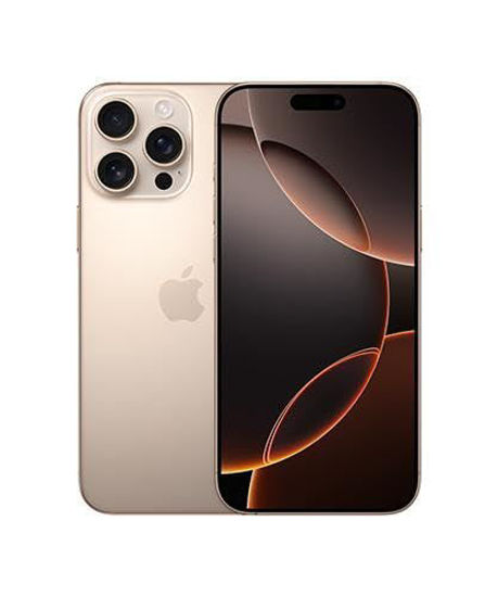 Picture of Apple iPhone 16 Pro, US Version, 256GB, Desert Titanium - Unlocked (Renewed)