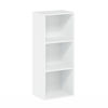 Picture of Furinno Luder Bookcase / Book / Storage , 3-Tier, White