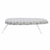 Picture of Amazon Basics Compact Tabletop Ironing Board with Folding Legs - Trellis Removable Cover, Chevron, 23.6"L x 7.1"W x 14.3"H