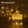 Picture of 4-Pack Fairy Lights Battery Operated with Timer, Waterproof 16FT 50 LED String Lights Indoor Outdoor, Cuttable Starry Fairy Lights for Christmas Home Bedroom Wedding DIY Centerpiece Decor (Warm White)