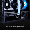 Picture of LIAN LI LANCOOL 207 Compact ATX RGB Gaming Computer Case, Airflow Optimized Mesh Panels Tower Chassis w/ 2x140mm ARGB,2x120mm PWM Fans Pre-Installed, USB Type-C Port, Tempered Glass Side Panel (Black)