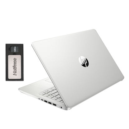Picture of HP Stream 14" HD BrightView Laptop, Intel Celeron N4120, 16GB RAM, 288GB Storage (128GB eMMC + 160GB Docking Station Set), Intel UHD Graphics, 720p Webcam, Wi-Fi, 1 Year Office 365, Win 11 S, Silver