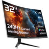 Picture of KTC 32 inch 240Hz Curved Gaming Monitor 1500R 1080P 125% sRGB 1ms, Freesync/G-sync HDR10,HDMI/DP/USB Ports VESA,Tilt Adjustable,Xbox PS5 Switch,Black