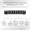 Picture of NETGEAR 8-Port Gigabit Ethernet Unmanaged Essentials Switch (GS308) - Home Network Hub, Office Ethernet Splitter, Plug-and-Play, Silent Operation, Desktop or Wall Mount