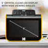 Picture of Kodak Digital Film Scanner, Film and Slide Scanner with 5” LCD Screen, Convert Color & B&W Negatives & Slides 35mm, 126, 110 Film to High Resolution 22MP JPEG Digital Photos, Black