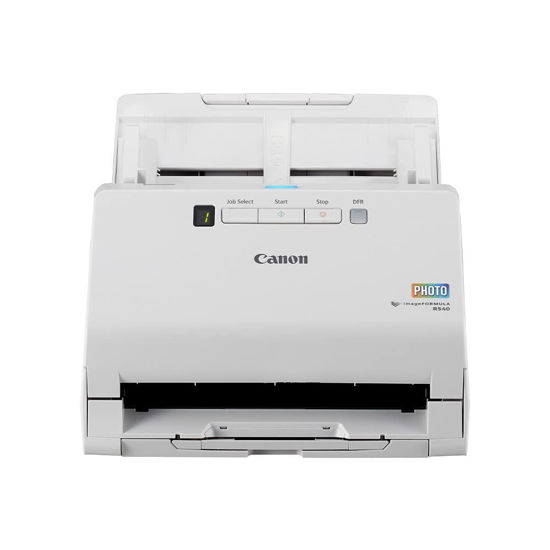 Picture of Canon imageFORMULA RS40 - Photo and Document Scanner, Auto Document Feeder, Windows and Mac, Scans Old and New Photos in Varying Sizes, USB Interface