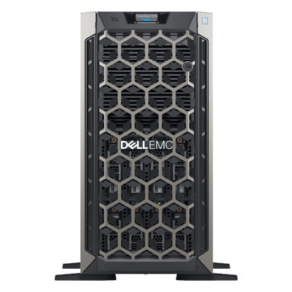 Picture of Dell PowerEdge T340 Tower Server, Windows 2019 STD OS, Intel Xeon E-2124 Quad-Core 3.3GHz 8MB, 32GB DDR4 RAM, 4TB SSD Storage, RAID, Single PSU (Renewed)