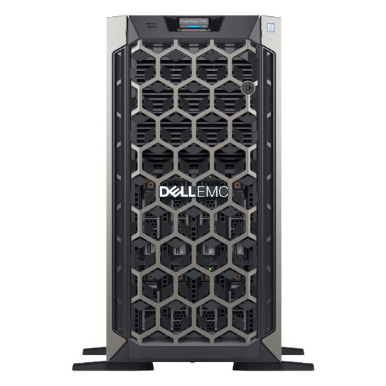 Picture of Dell PowerEdge T340 Tower Server, Windows 2019 STD OS, Intel Xeon E-2124 Quad-Core 3.3GHz 8MB, 32GB DDR4 RAM, 4TB SSD Storage, RAID, Single PSU (Renewed)