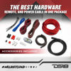 Picture of DS18 AK4 Complete 4 Gauge CCA Amplifier Installation Wiring Kit - Ampkit Helps Make Connections, Brings Power to Your Radio, Subwoofers, Speakers with Super Flex Wire - 1200W for 1 Amplifier