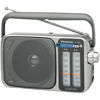 Picture of Panasonic Portable AM / FM Radio, Battery Operated Analog Radio, AC Powered, Silver (RF-2400D)