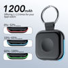 Picture of HUOTO Portable Charger for Apple Watch,Wireless Magnetic iWatch Charger 1200mAh Power Bank Travel Keychain Accessories Smart Watch Charger for Apple Watch Series 10/9/8/7/6/SE/5/4/3/2/1/UItra/UItra 2